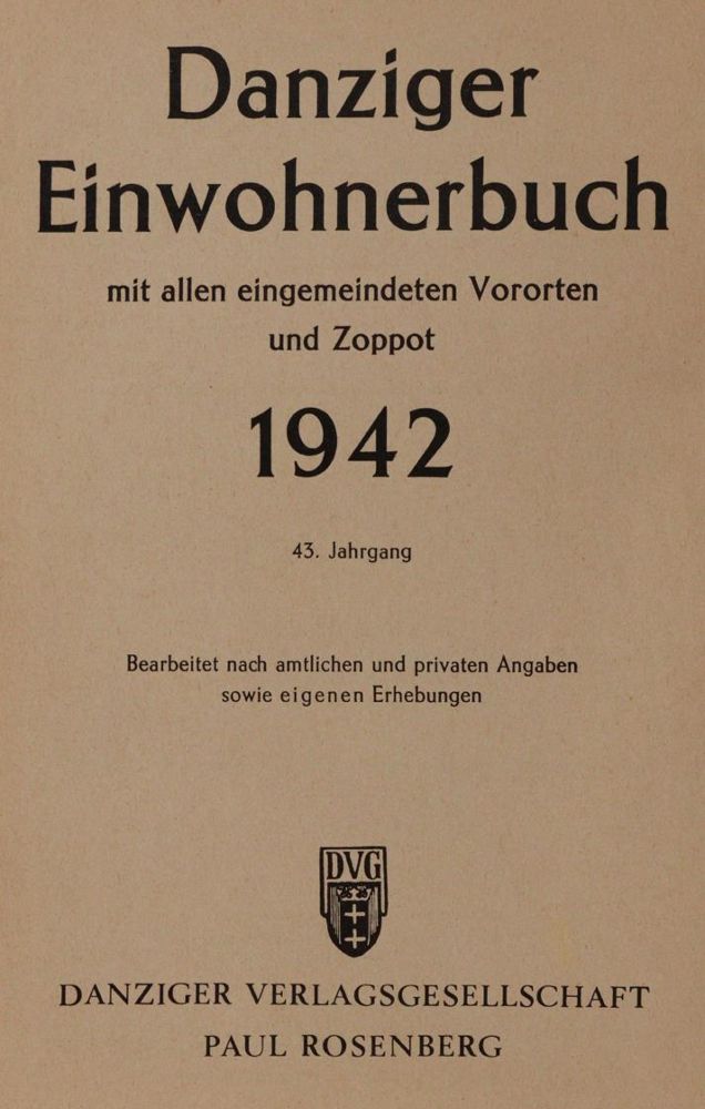 Große Abbildung Nr.1: 144-1777 Danzig.: (Deutschland)