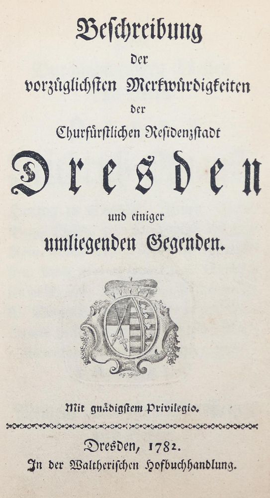 Große Abbildung Nr.1: 144-1783 (Dassdorf,K.W.).: (Deutschland, Dresden)