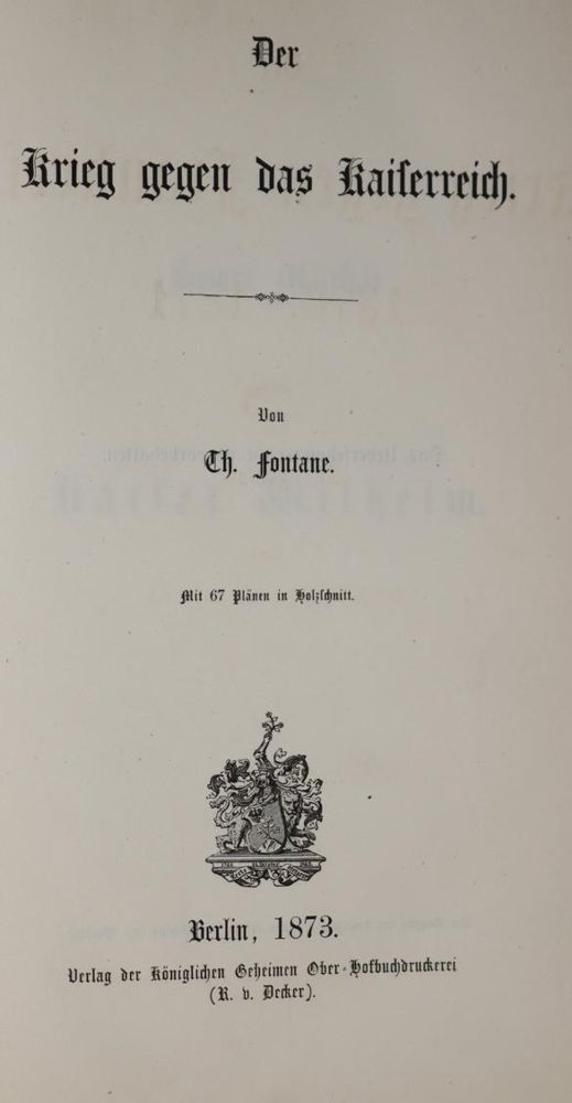 Große Abbildung Nr.1: 144-1796 Fontane,T.: (Deutschland)