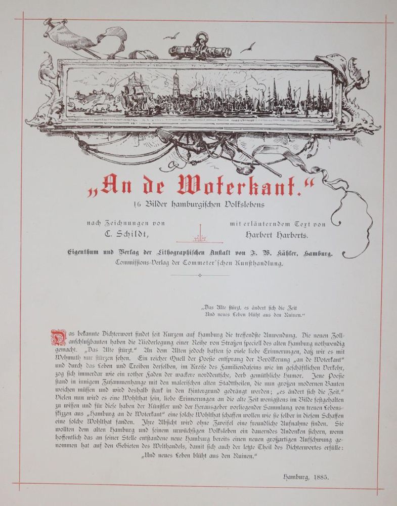 Große Abbildung Nr.1: 144-1809 Schildt,C.: (Deutschland, Hamburg)