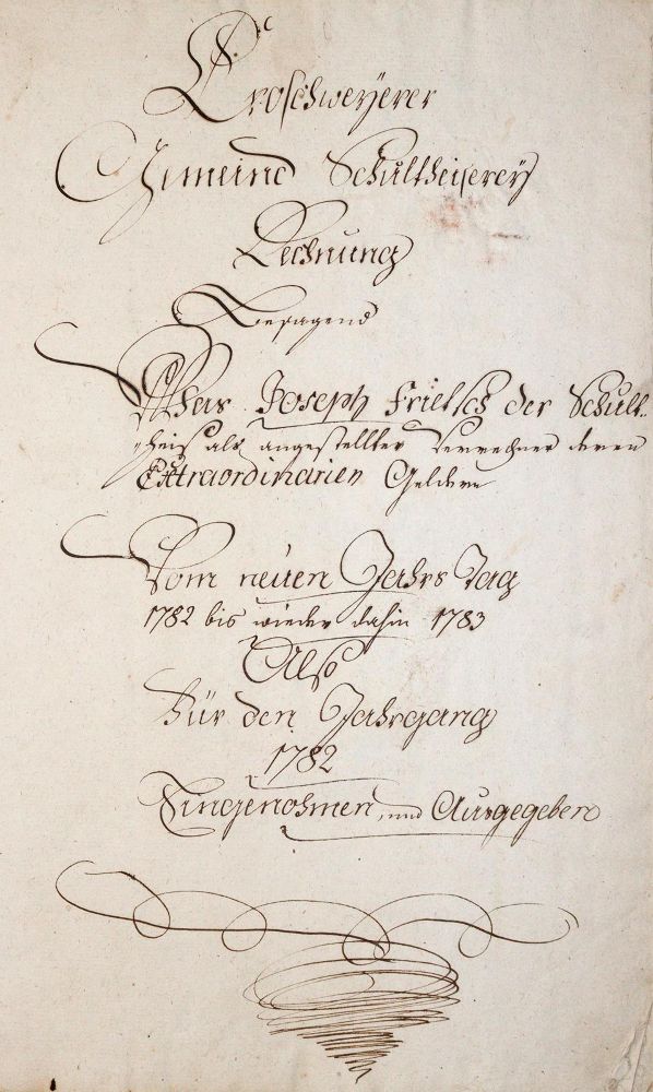 Große Abbildung Nr.1: 144-1810 Großweier.: (Deutschland, Handschriften, Achern)