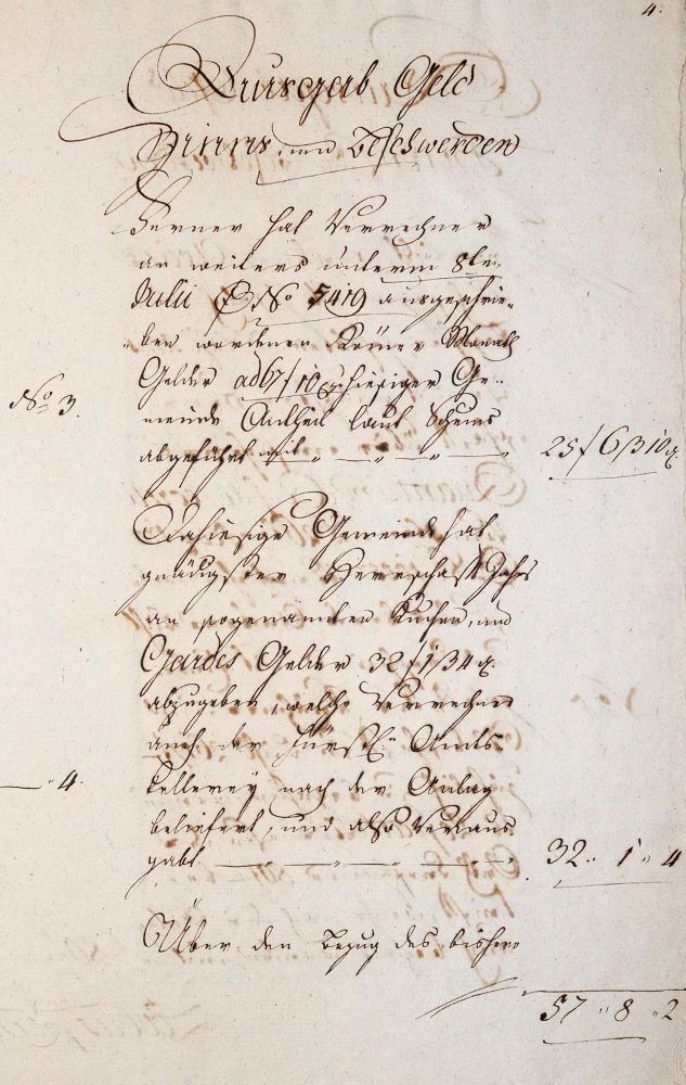 Große Abbildung Nr.2: 144-1810 Großweier.: (Deutschland, Handschriften, Achern)