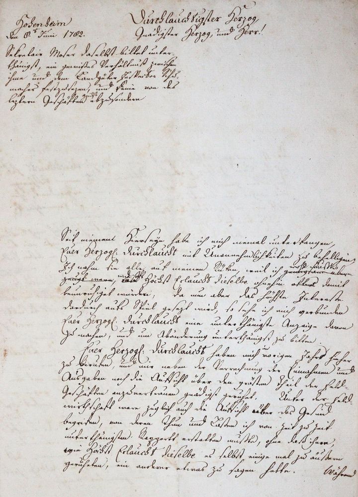 Große Abbildung Nr.1: 144-1816 Hohenheim.: (Deutschland, Handschriften)
