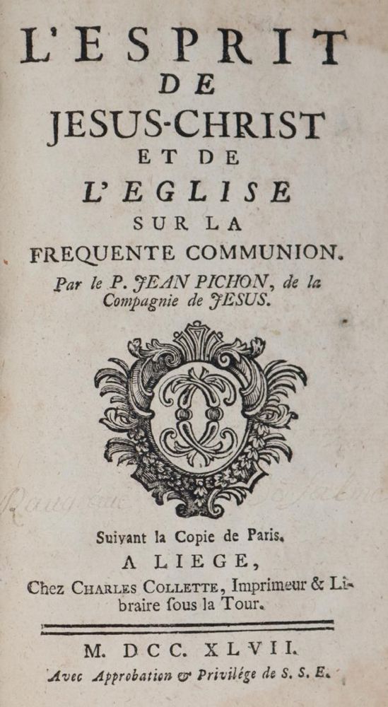 Große Abbildung Nr.1: 144-182 (Scupoli,L.).: (Alte Drucke, Handschriften und Theologie)