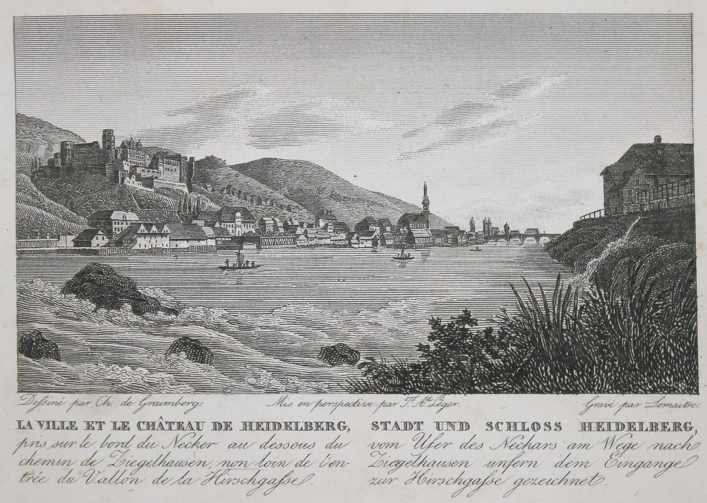 Große Abbildung Nr.1: 144-1822 Graimberg,K.v.: (Deutschland, Heidelberg)