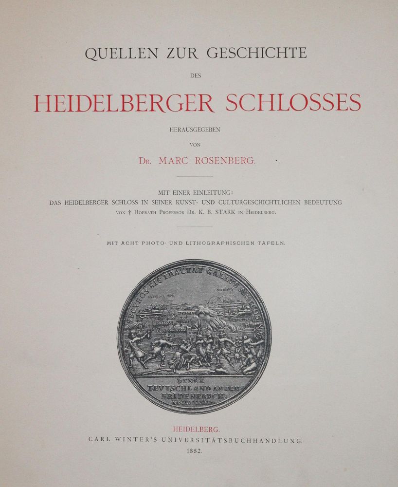 Große Abbildung Nr.1: 144-1824 Rosenberg,M. (Hrsg.).: (Deutschland, Heidelberg)