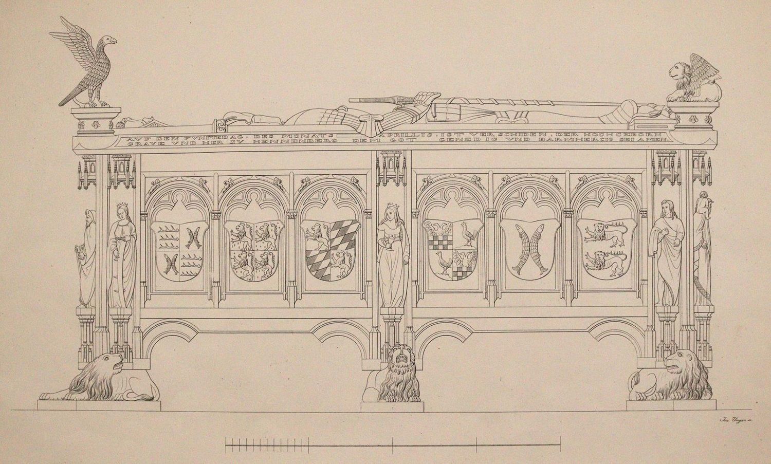 Große Abbildung Nr.4: 144-1826 Doebner,A.W.: (Deutschland, Henneberg)