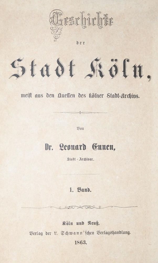 Große Abbildung Nr.3: 144-1835 Ennen,L.: (Deutschland, Köln)