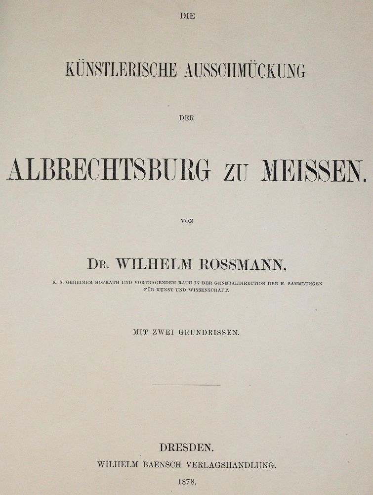 Große Abbildung Nr.1: 144-1848 Rossmann,W.: (Deutschland, Meissen)