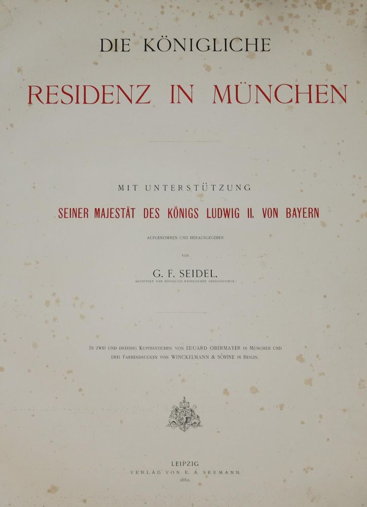 Große Abbildung Nr.3: 144-1850 Seidel,G.F.: (Deutschland, München)