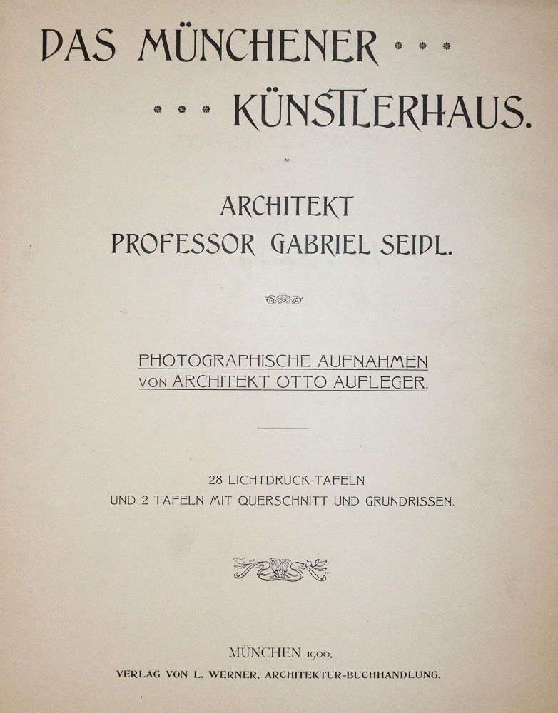 Große Abbildung Nr.1: 144-1851 Seidl,G.: (Deutschland, München)
