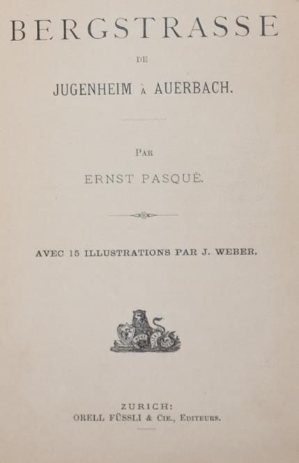 Große Abbildung Nr.1: 144-1862 Odenwald und Bergstraße.: (Deutschland)