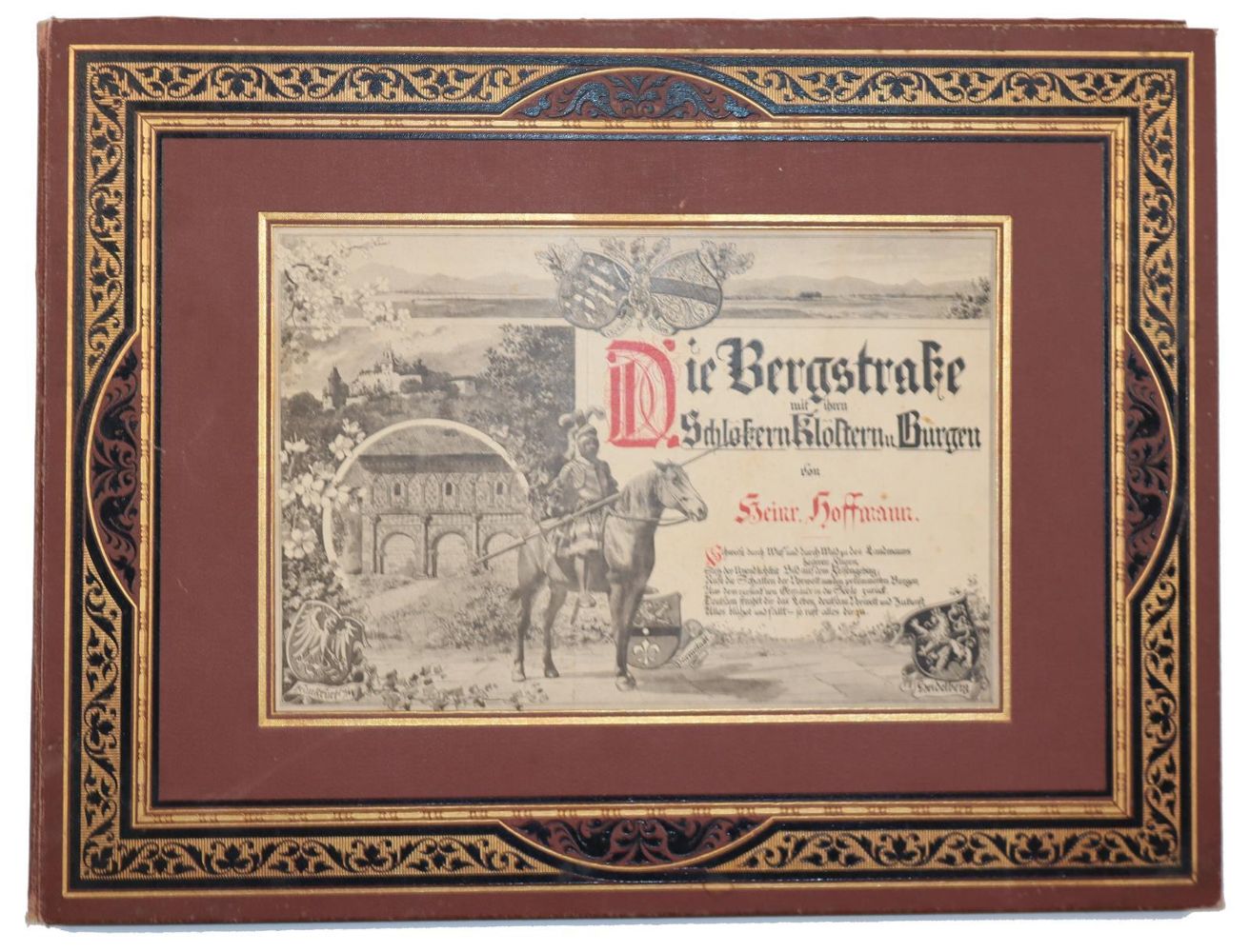 Große Abbildung Nr.2: 144-1862 Odenwald und Bergstraße.: (Deutschland)