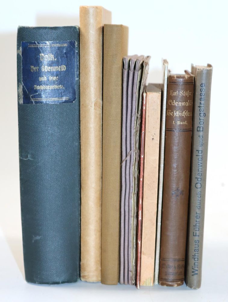 Große Abbildung Nr.3: 144-1862 Odenwald und Bergstraße.: (Deutschland)