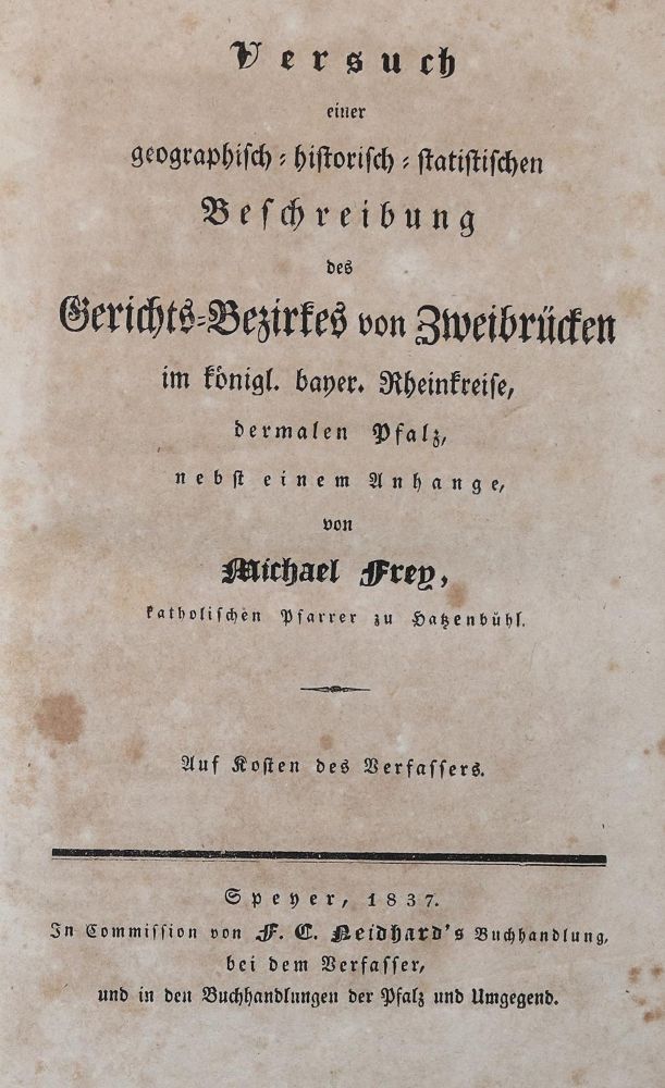 Große Abbildung Nr.1: 144-1863 Frey,M.: (Deutschland, Pfalz)