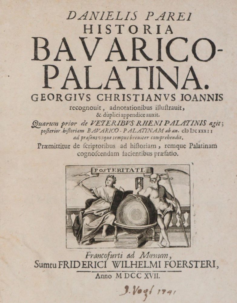 Große Abbildung Nr.1: 144-1865 Pareus,D.: (Deutschland, Pfalz)