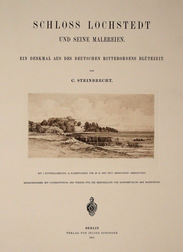 Große Abbildung Nr.1: 144-1871 Steinbrecht,C.: (Deutschland, Preussen, Burgen)