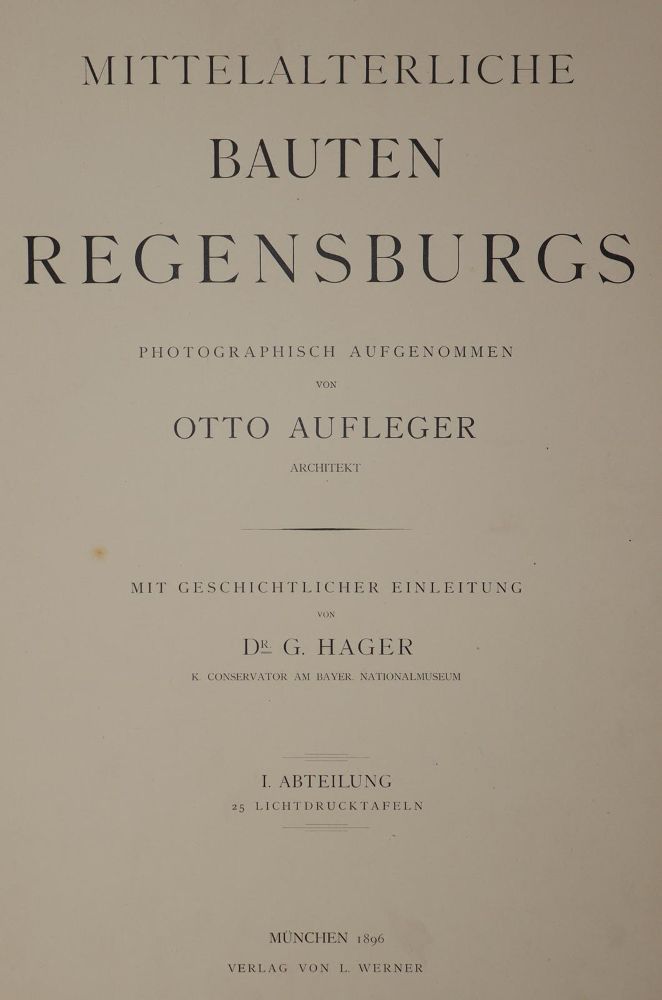 Große Abbildung Nr.3: 144-1873 Aufleger,O.: (Deutschland, Regensburg)