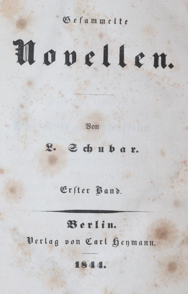 Große Abbildung Nr.1: 144-1877 Schubar,L. (d.i. R.Lubarsch).: (Deutschland, Revolution 1848/49 - Vormärz - Politik)