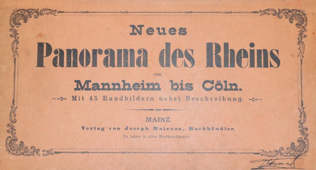 Große Abbildung Nr.1: 144-1880 Halenza,J.: (Deutschland, Rheinlauf)