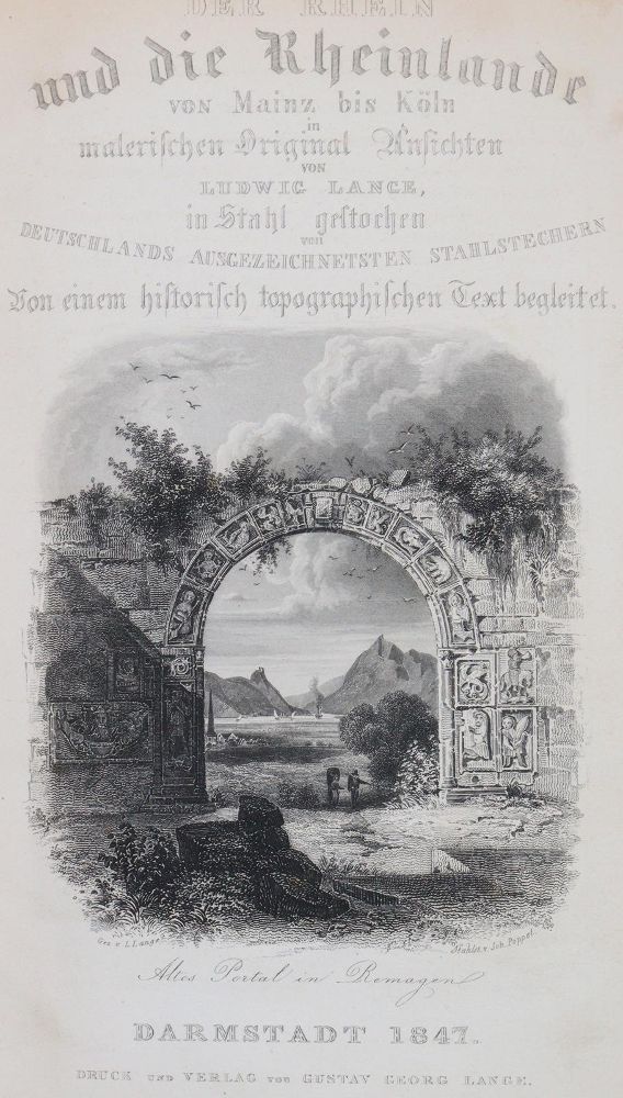 Große Abbildung Nr.1: 144-1881 Lange,L.: (Deutschland, Rheinlande)