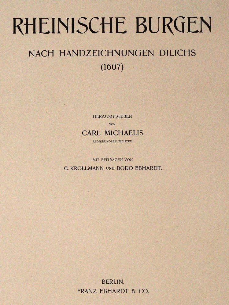 Große Abbildung Nr.1: 144-1882 Michaelis,C.: (Deutschland, Rheinlande)