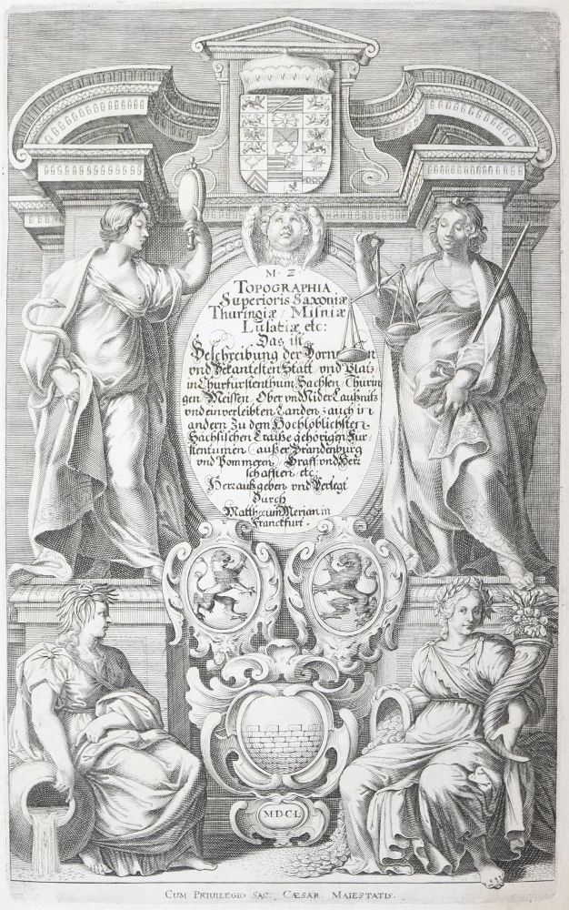 Große Abbildung Nr.1: 144-1892 Zeiller,M.: (Deutschland, Sachsen, Thüringen)