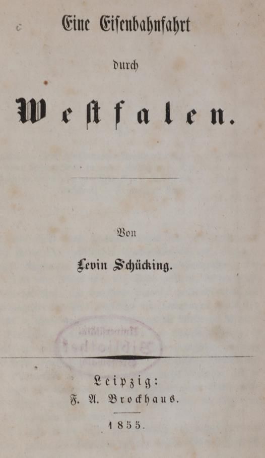 Große Abbildung Nr.1: 144-1898 Schücking,L.: (Deutschland)