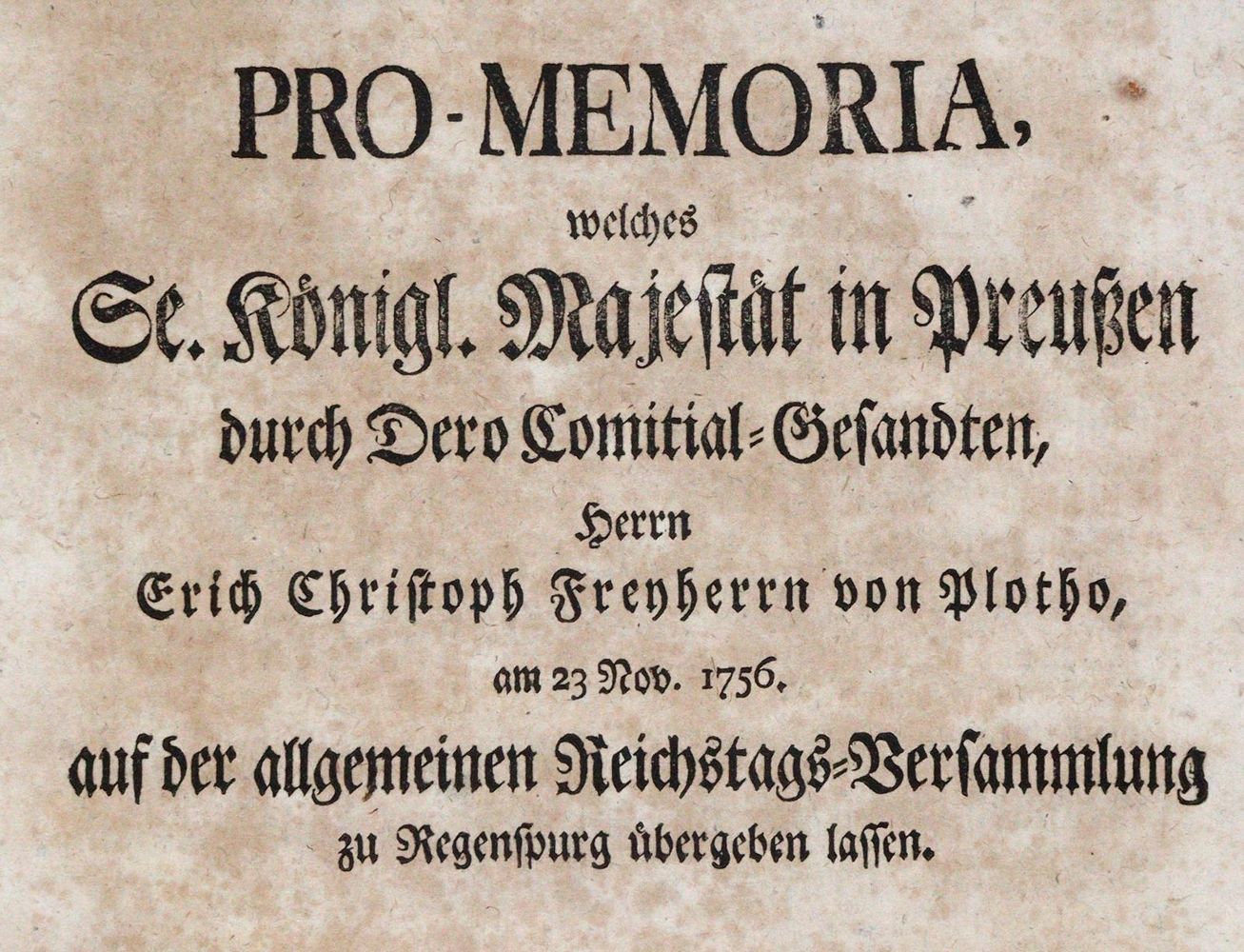 Große Abbildung Nr.3: 144-1905 Copia: (Deutschland, Siebenjähriger Krieg, Vier Schriften)