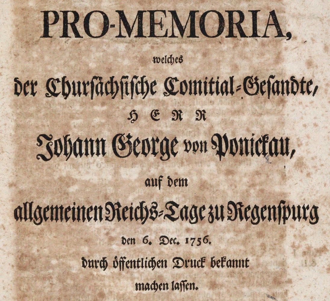 Große Abbildung Nr.4: 144-1905 Copia: (Deutschland, Siebenjähriger Krieg, Vier Schriften)