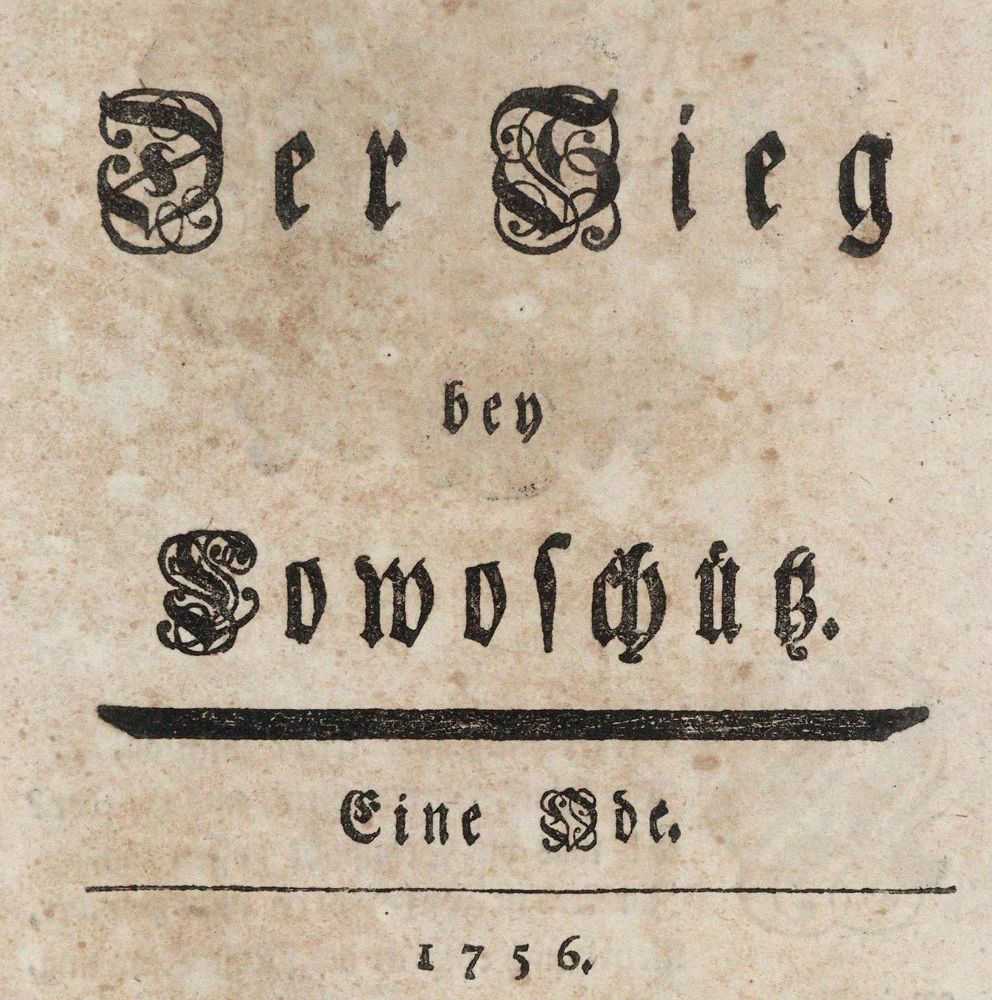 Große Abbildung Nr.3: 144-1906 Friedrich II., König von Preußen.: (Deutschland, Siebenjähriger Krieg, Vier Schriften)