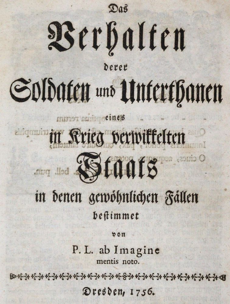 Große Abbildung Nr.4: 144-1906 Friedrich II., König von Preußen.: (Deutschland, Siebenjähriger Krieg, Vier Schriften)