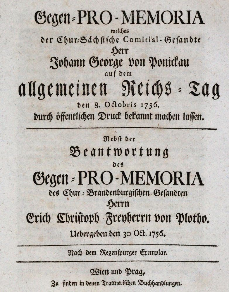 Große Abbildung Nr.2: 144-1910 Maria Theresia, Erzherzogin von Österreich.: (Deutschland, Siebenjähriger Krieg, Vier Schriften)