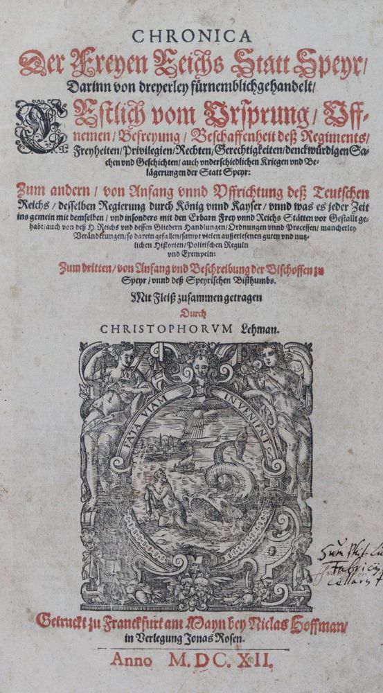 Große Abbildung Nr.1: 144-1914 Lehman(n),C.: (Deutschland, Speyer)