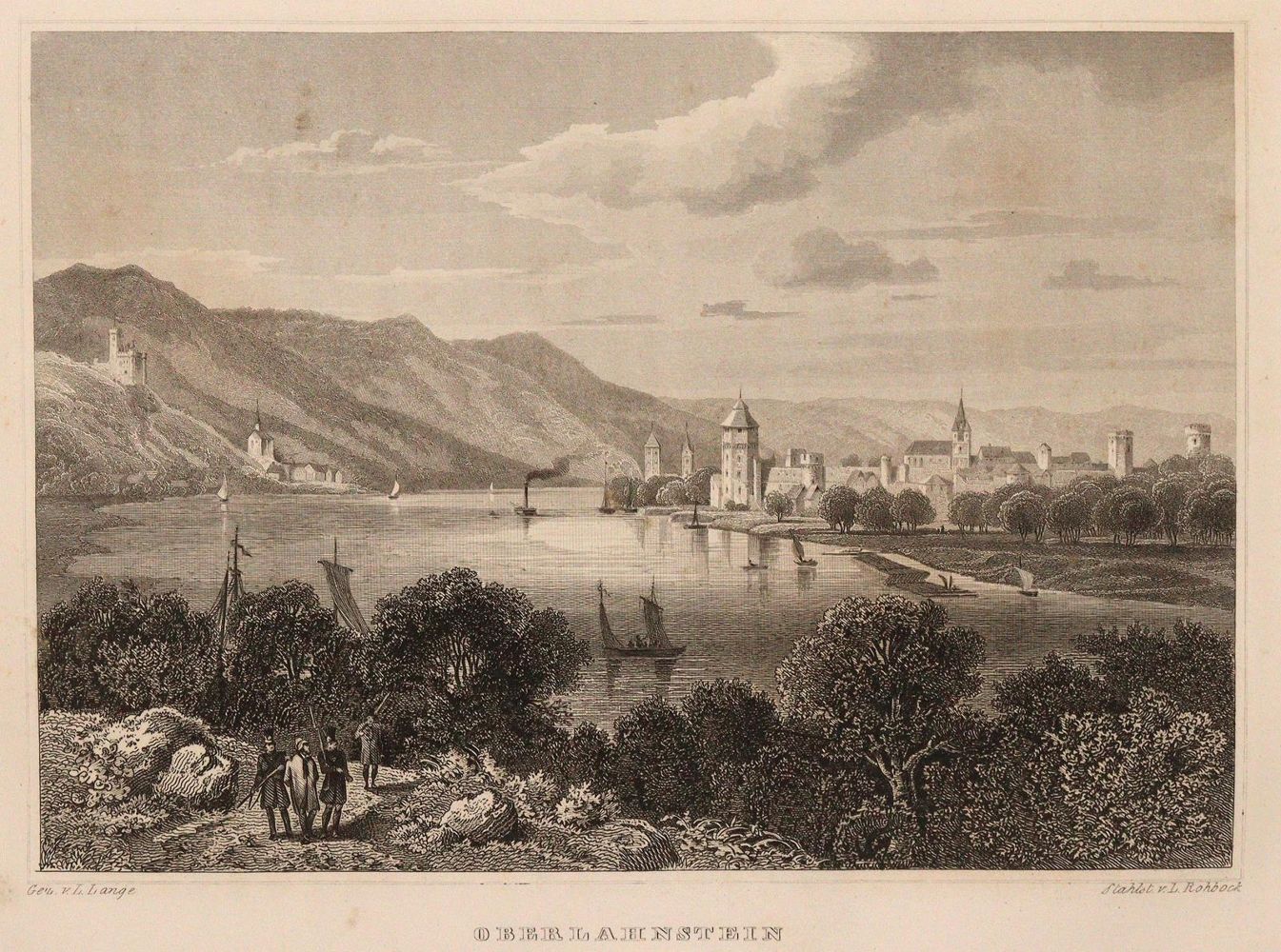 Große Abbildung Nr.3: 144-1915 Malten,H.M. (d.i. K.H.G.Müller).: (Deutschland, Stolzenfels)