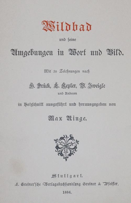 Große Abbildung Nr.1: 144-1932 Ringe,M. (Hrsg.).: (Deutschland, Wildbad)