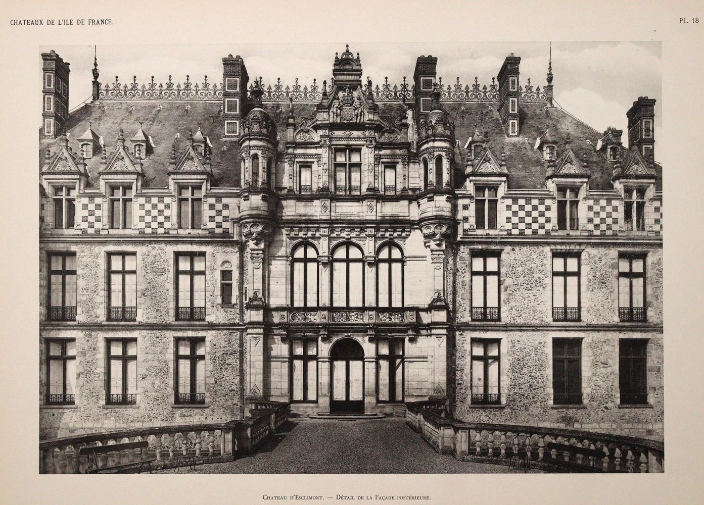 Große Abbildung Nr.5: 144-1962 Les anciens chateaux de France.: (Frankreich)