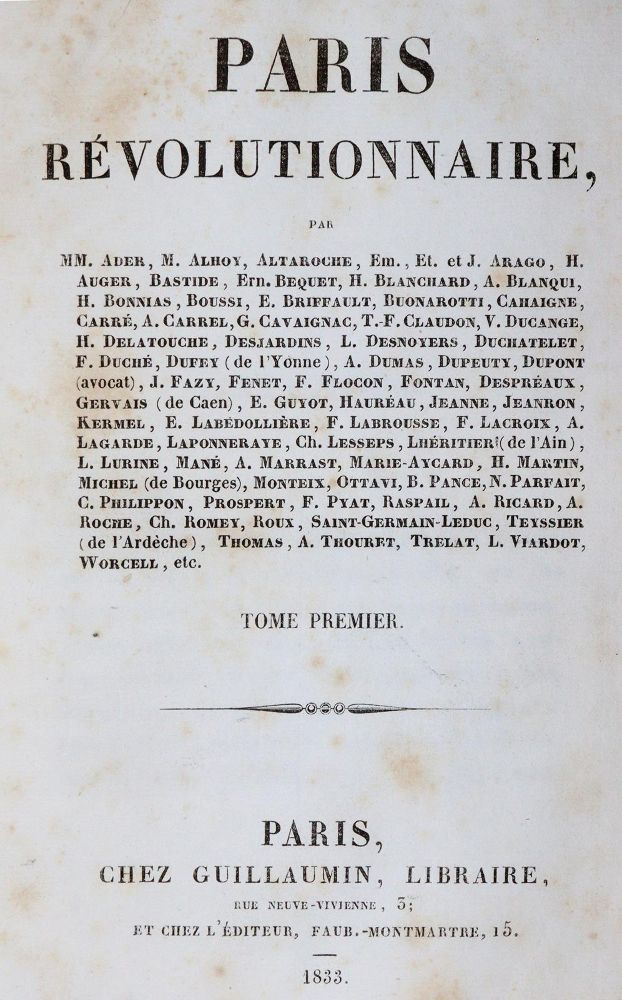 Große Abbildung Nr.1: 144-1967 Paris revolutionnaire.: (Frankreich, Paris)