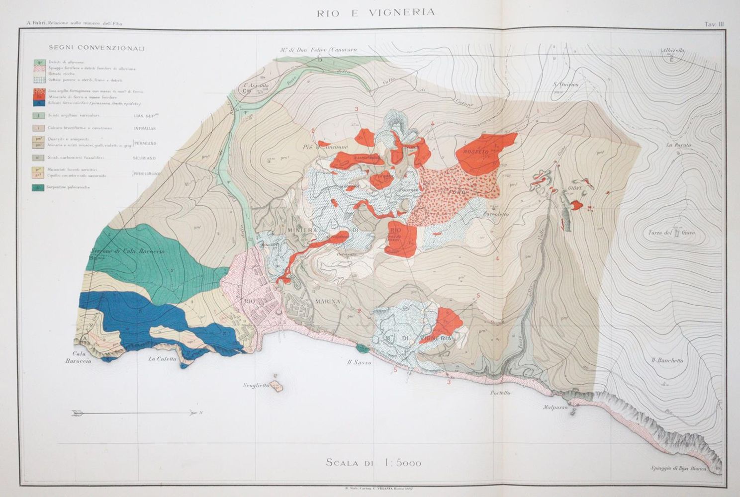Große Abbildung Nr.2: 144-1982 Fabri,A.: (Italien, Elba)