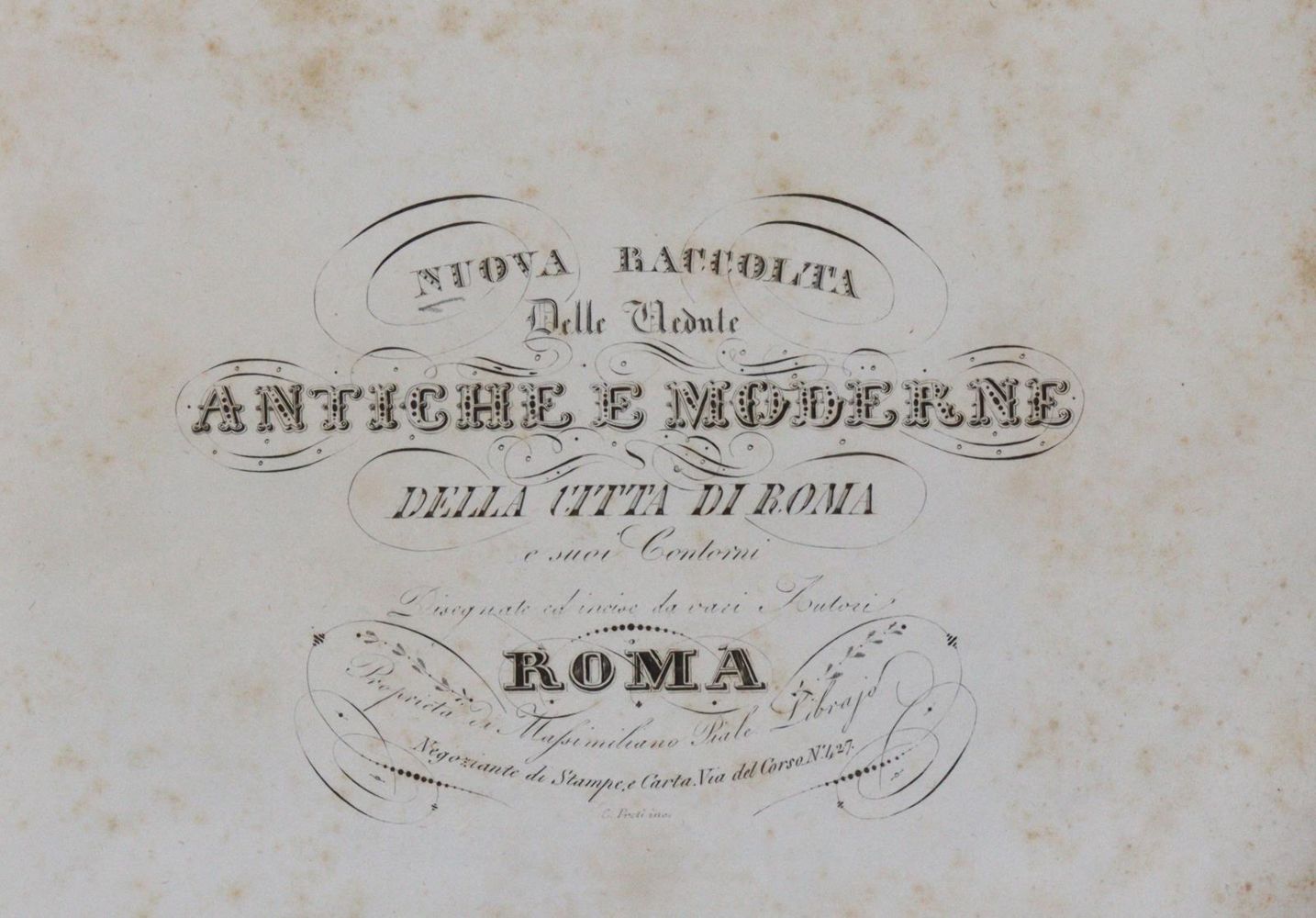 Große Abbildung Nr.3: 144-1990 (Piale,S. Hrsg.).: (Italien, Rom)