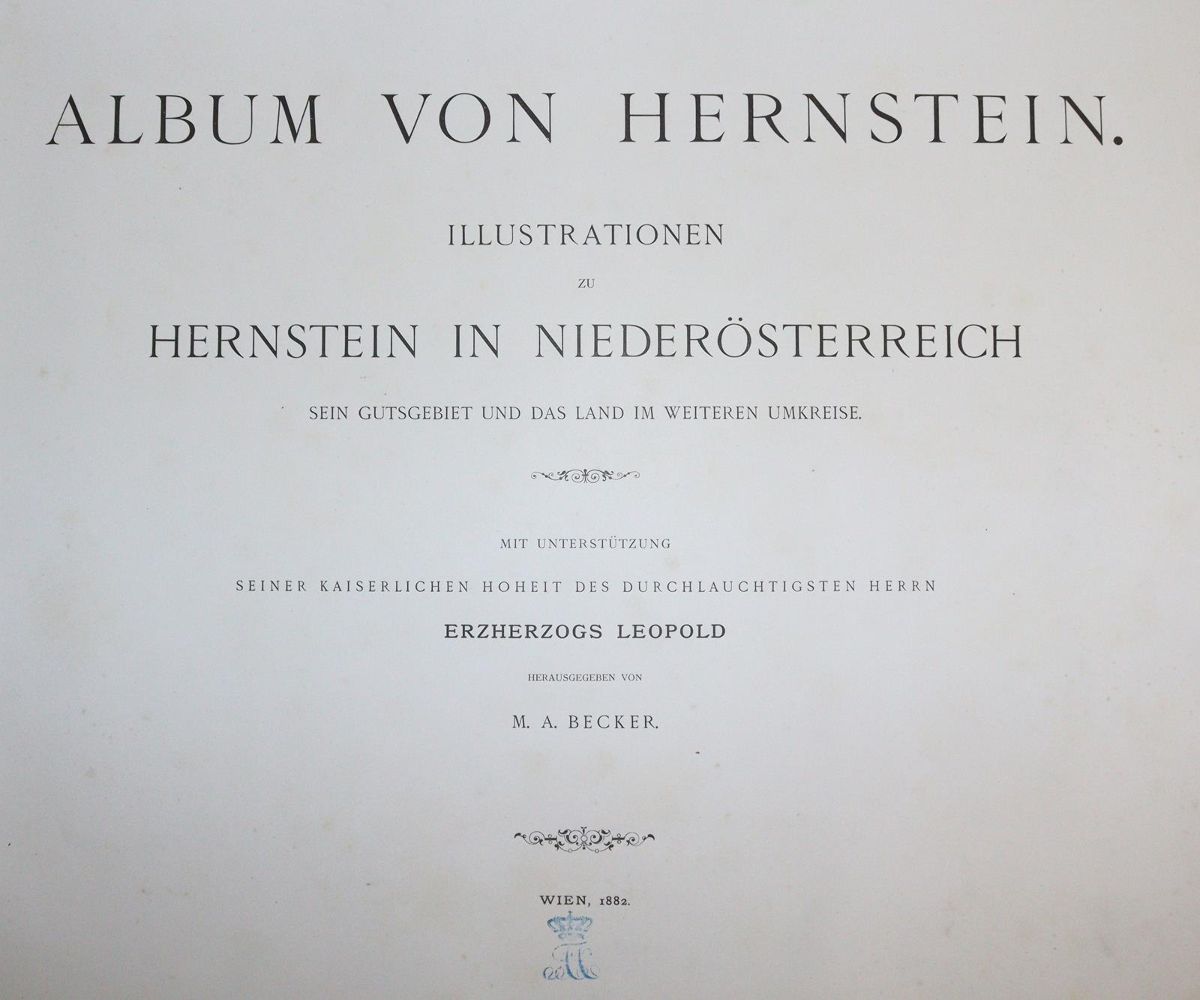 Große Abbildung Nr.2: 144-2003 Album von Hernstein.: (Österreich, Hernstein)