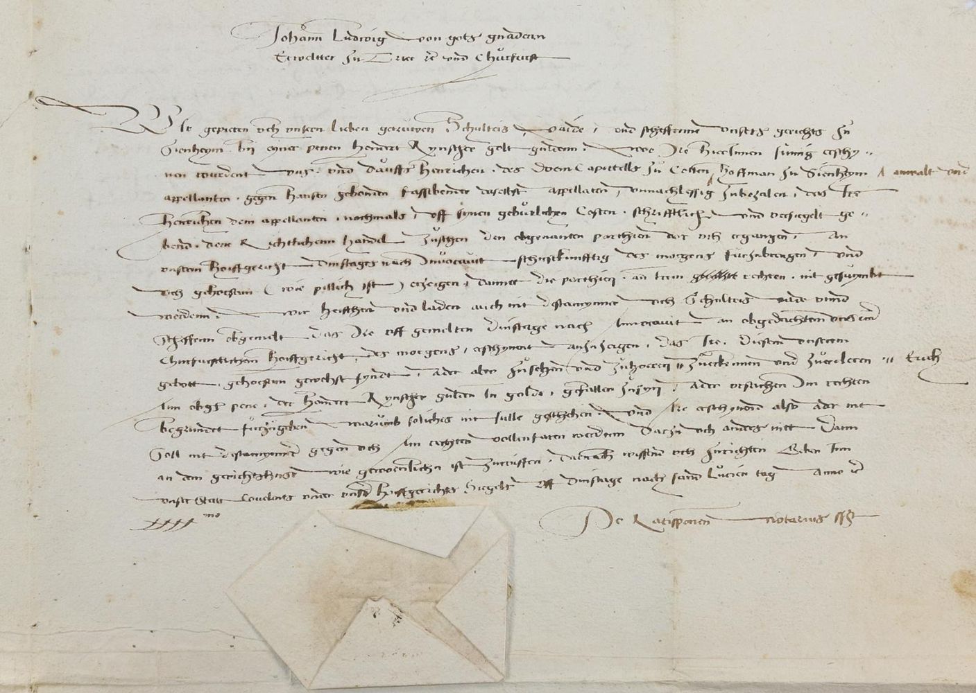 Große Abbildung Nr.1: 144-203 Hagen, Johann IV. Ludwig von,: (Trier)