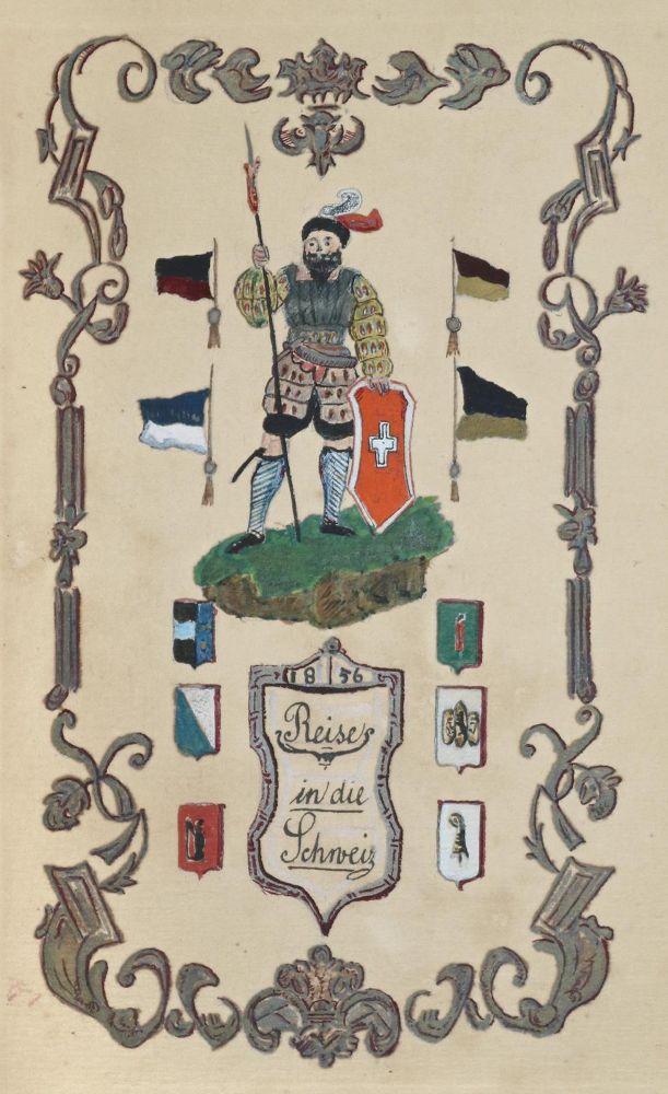 Große Abbildung Nr.1: 144-2030 Reise in die Schweiz 1856: (Schweiz, Handschriften)