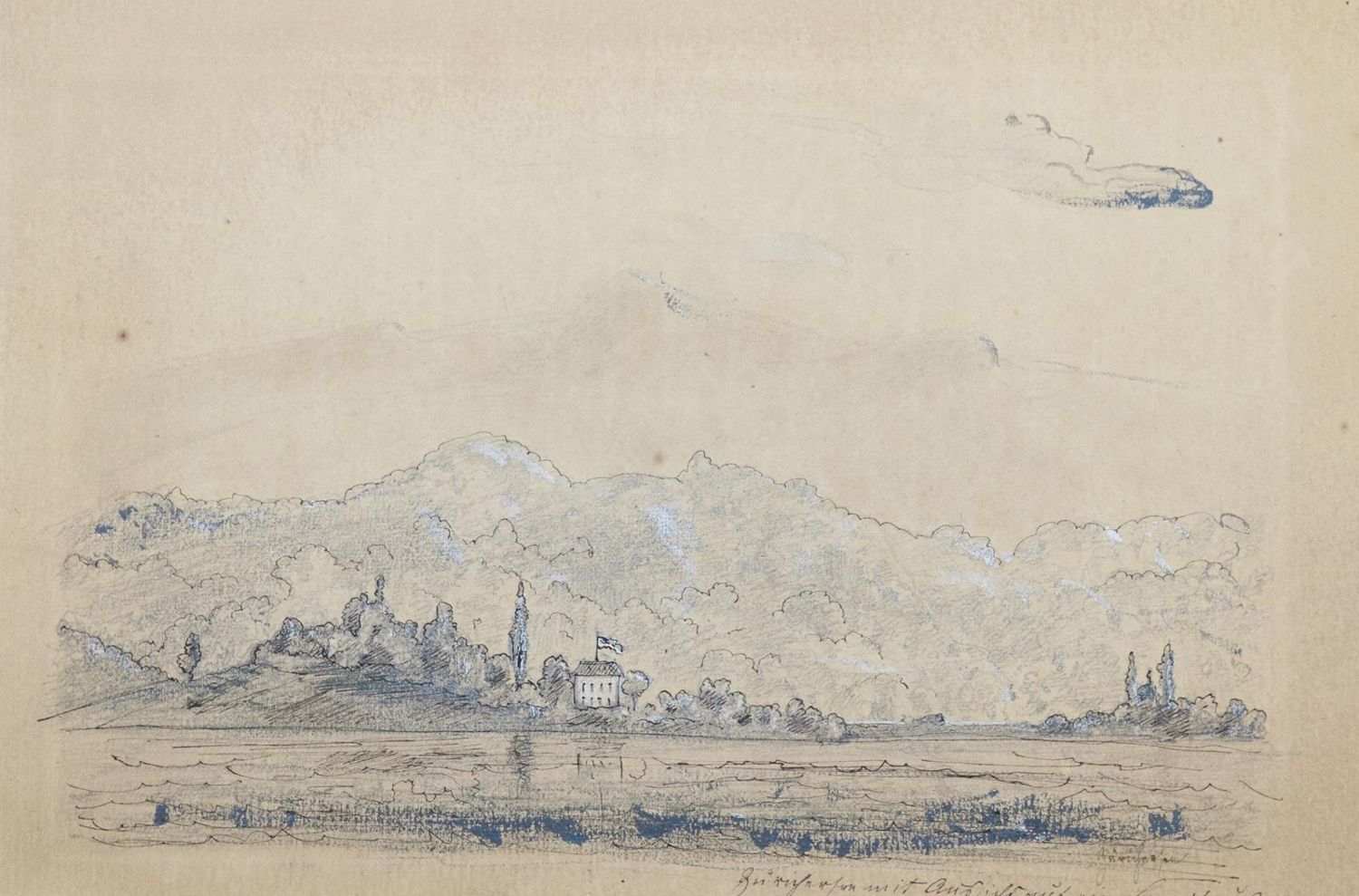 Große Abbildung Nr.3: 144-2030 Reise in die Schweiz 1856: (Schweiz, Handschriften)