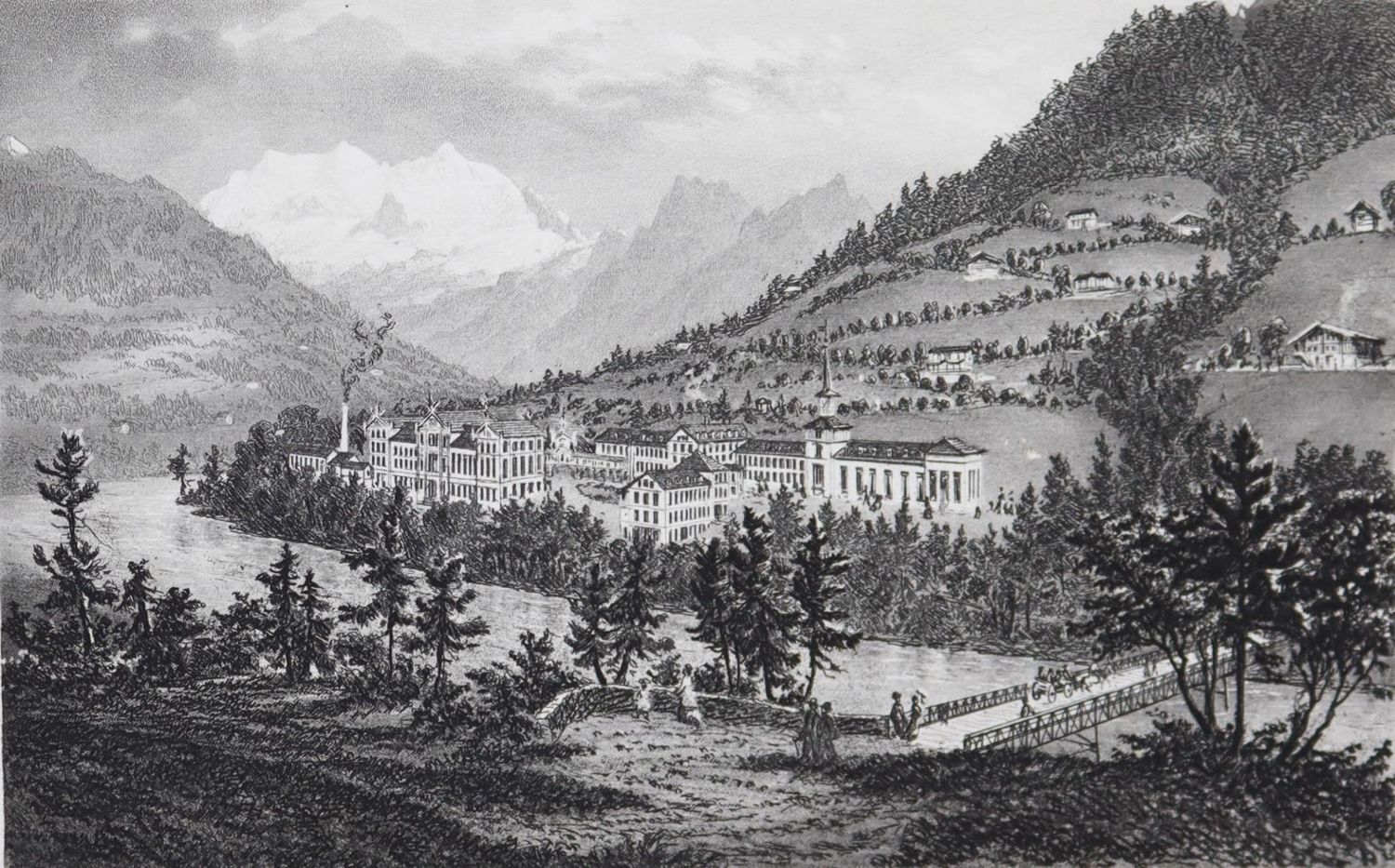Große Abbildung Nr.2: 144-2031 Heustrich und Umgebung.: (Schweiz)