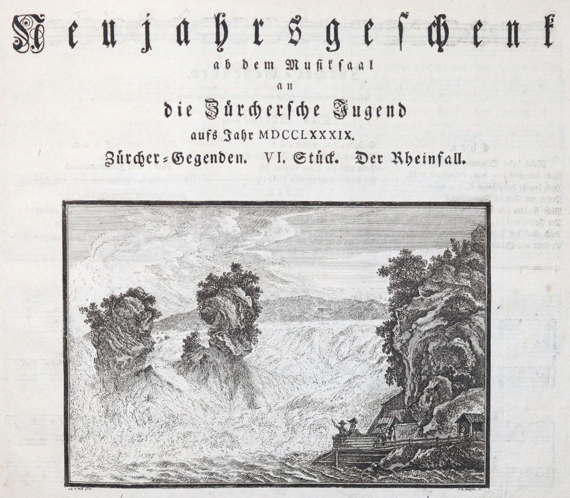 Große Abbildung Nr.3: 144-2037 Neujahrsblätter.: (Schweiz)