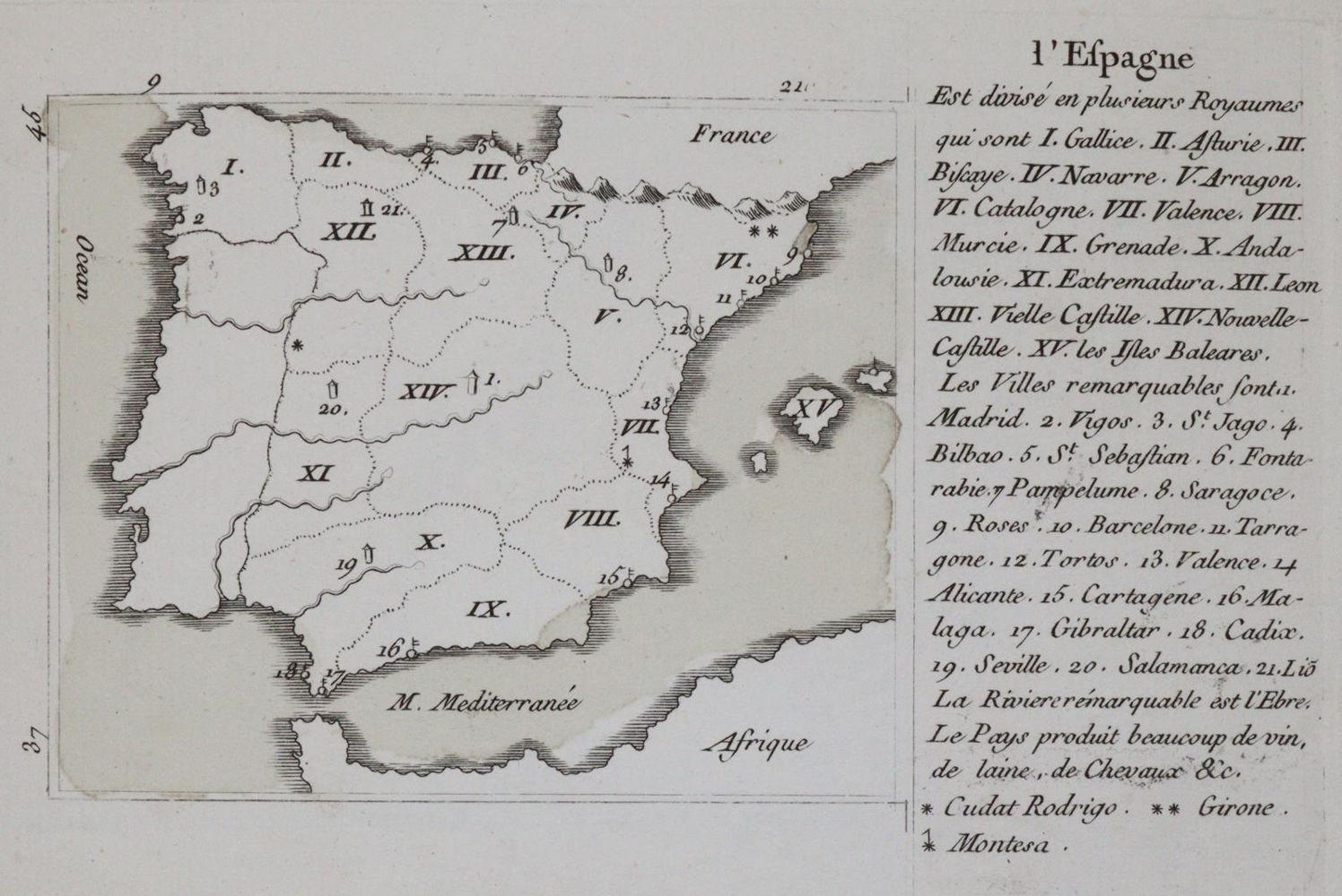 Große Abbildung Nr.4: 144-2052 Bonne Methode, La,: (Verschiedene Länder - Geschichte, Atlanten)
