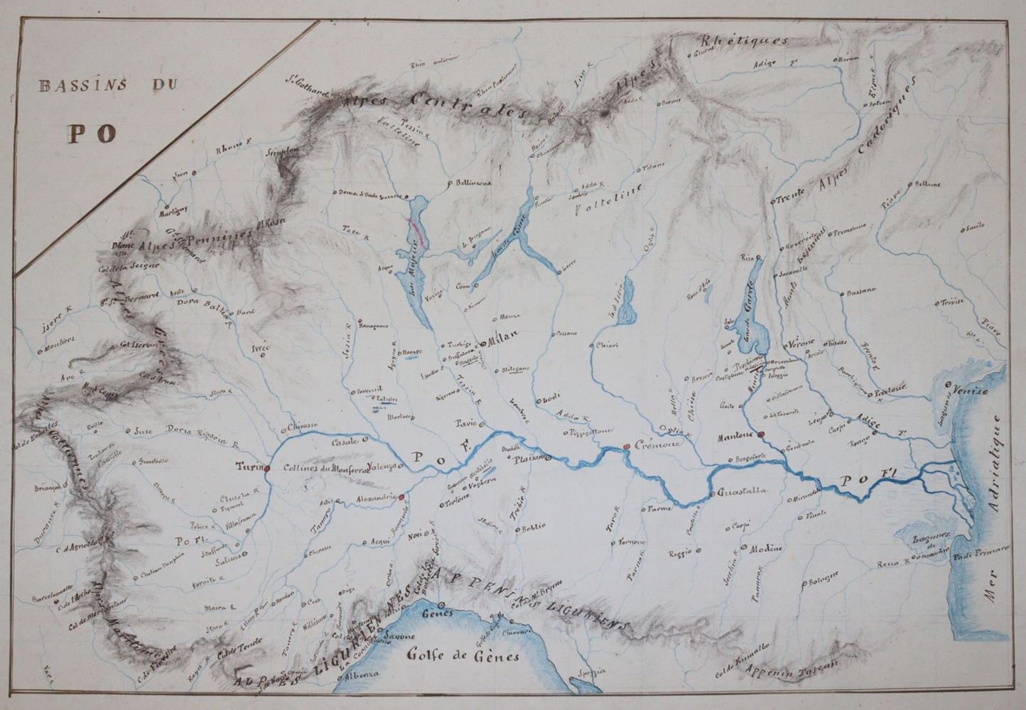 Große Abbildung Nr.4: 144-2057 Cartes geographie dessins main: (Verschiedene Länder - Geschichte, Atlanten, Handschriften)