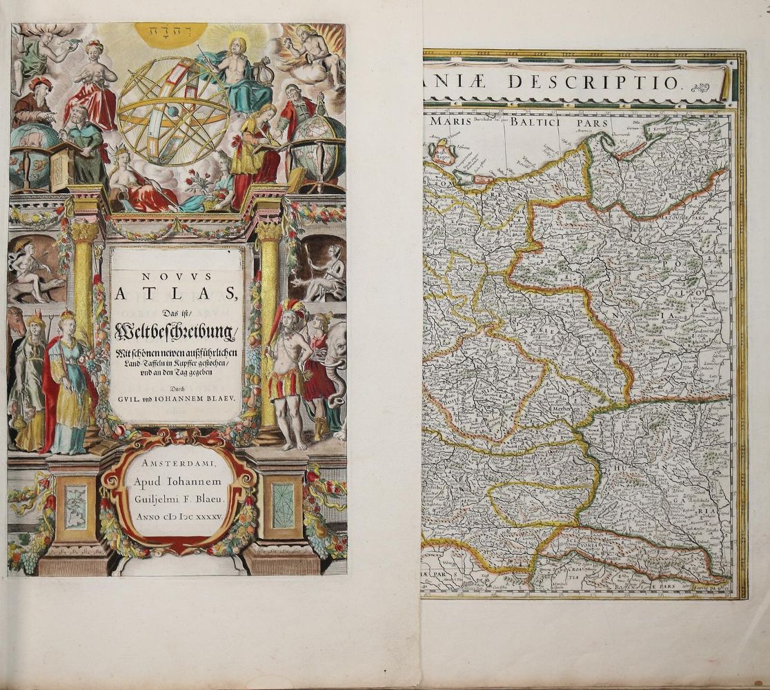 Große Abbildung Nr.4: 144-2059 Janszoon,W. u. J.Blaeu: (Verschiedene Länder - Geschichte, Atlanten)