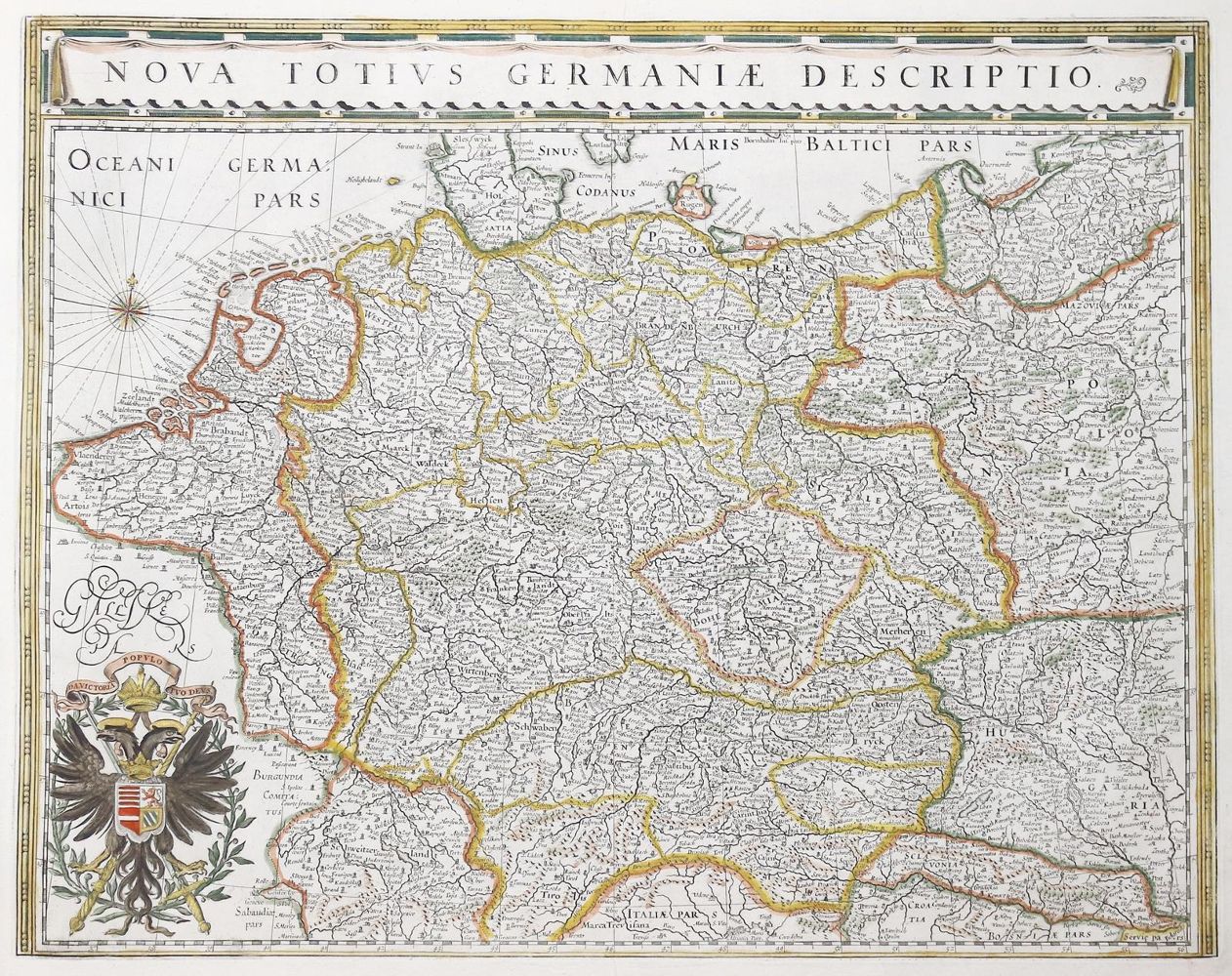Große Abbildung Nr.5: 144-2059 Janszoon,W. u. J.Blaeu: (Verschiedene Länder - Geschichte, Atlanten)